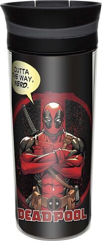 Zak Designs Marvel Comics Insulated Tumblers, 1 Count (Pack of 1), 0 in Saudi Arabia