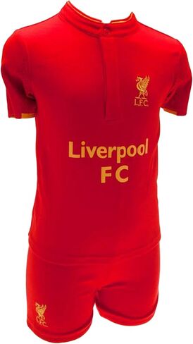 Liverpool FC Childrens/Kids 2012/13 T Shirt And Short Set (9-12 Months) (Red) in Saudi Arabia