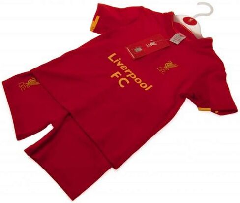 Liverpool FC Childrens/Kids 2012/13 T Shirt And Short Set (9-12 Months) (Red) in Saudi Arabia