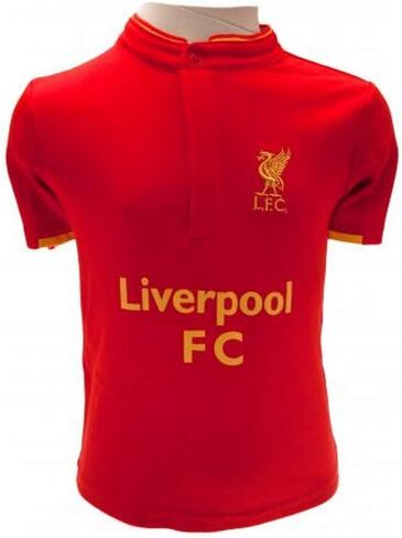 Liverpool FC Childrens/Kids 2012/13 T Shirt And Short Set (9-12 Months) (Red) in Saudi Arabia