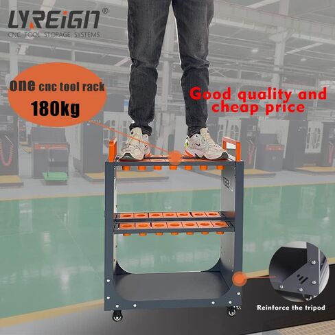 BT40 Tool carts,CNC Tool cart Mobile CNC Tool Storage Cart/CNC Tool Holder cart,Tool carts,Multi-Function carts, Suitable for Various CNC Machine Tools-CAT30-40CAP in Saudi Arabia
