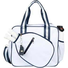 Pickleball Bag for women, cute pickleball bag, pickleball tote, large pickleball bag, pickleball bag, pickleball bag for women, pickle ball bag with fence hook