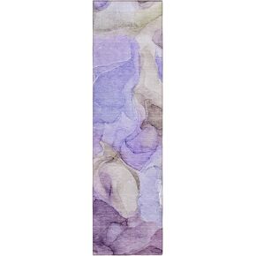 Addison Rugs Chantille ACN504 Blue 1'8" x 2'6 Indoor Outdoor Area Rug, Stain Resistant, Machine Washable, Non Shedding, Bedroom, Living Room, Dining Room, Kitchen Rug