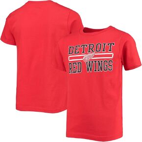 Outerstuff Detroit Red Wings Juniors Boys 4-18 Team Logo T-Shirt