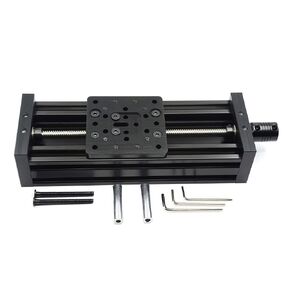 200mm 4080U Z-axis Screw Slide Table Linear Actuator Kit Linear Module for 3D Printer and DIY CNC Router Parts X Y Z Axis