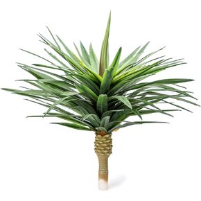24" Large Lifelike Artificial Agave Sisalana Succulent Plant for Indoor and Outdoor Home Decor