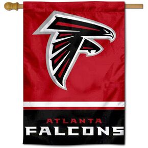 Atlanta Falcons Two Sided House Flag