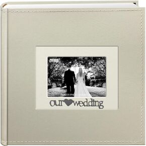 Pioneer 2Up Sentiments 4x6 Photo Album-Wedding