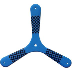 Blue Speed ​​Racer Fast Catch Boomerang - إرجاع قطع Boomerang لرياضيي Boomerang. بداية بوميرانج للرماة الصغار.