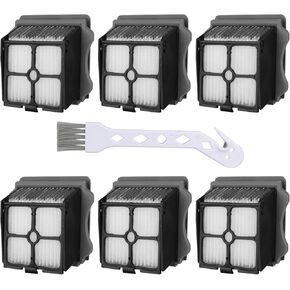 6 عبوات من فلاتر HEPA المتوافقة مع Tineco iFloor 3/ Floor One S3/ Floor One S5/ Floor One S5 Pro 2، طقم فلتر مكنسة كهربائية بديلة للمكنسة الكهربائية الرطبة والجافة in Kuwait