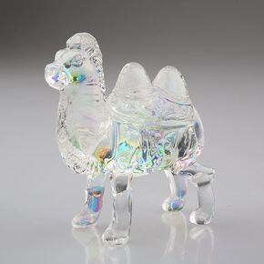Camel Lover Gift,Crystal Camel Figurines Decor Ornament，Tiny Cute Camel Figurine Collectible，Desert Camel Decor Ornament,