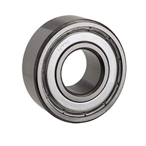 NTN Bearing 626Z Single Row Micro Ball Bearing, Normal Clearance, Steel Cage, 6 mm Bore ID, 19 mm OD, 6 mm Width, Single Shielded