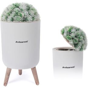 سلة مهملات الحمام - سلة قمامة الحمام الصغيرة مع النباتات - سلة المهملات المخفية - سلة المهملات اللطيفة - سلة المهملات المزخرفة - سلة المهملات المقاومة للكلاب - سلة مهملات الحمام اللطيفة in Kuwait