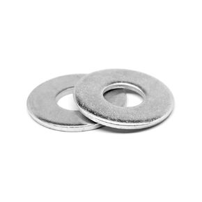3/8" x 5/8" x 0.032 AN960L Flat Washer Stainless Steel 18-8 Pk 100