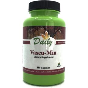 Daily Manufacturing Vascu-Min™ (Magnesium, Potassium & Bromelain) 180 Vegetarian Capsules