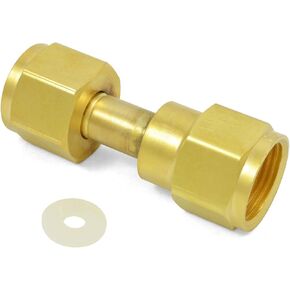 CGA-320 to CGA-580 Adapter # 806 CO2 Carbon Dioxide Bottle to Argon Flowmeter