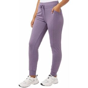 32 Degrees Heat Women's Side Pocket Jogger (Purple, Small)