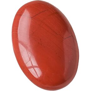 Runyangshi Natural Yellow Calcite Crystal Palm Play Stone Polishing Thumb Worry Stone Healing & Calming Worry Stone Polished Healing Crystal Stone for Relieve Anxiety Stress