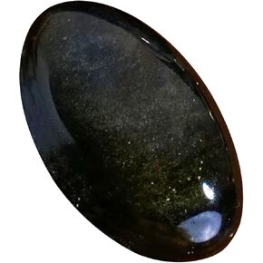 Runyangshi Natural Yellow Calcite Crystal Palm Play Stone Polishing Thumb Worry Stone Healing & Calming Worry Stone Polished Healing Crystal Stone for Relieve Anxiety Stress