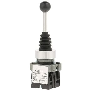 Momentary Joystick Switch, 2 Position 2NO Momentary Type Monolever Locked Joystick Switch Replacement Fits for XD2PA12