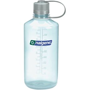 Nalgene Tritan Narrow Mouth BPA-Free Water Bottle, Seafoam, 32 oz