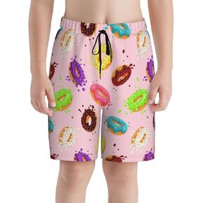 Fire Dragons Boys Swim Trunks with Compression Liner Bathing Suits Quick Dry Beach Boards Shorts Kids Youth Teen