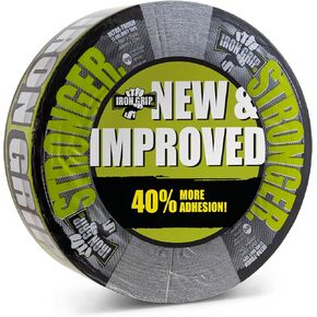 IPG Iron Grip Heavy Duty Duct Tape, 1.88" x 35 yd, Black (Single Roll) - IG235