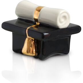 Nora Fleming Hand-Painted mini: champagne calibrations (champagne bottle) A94