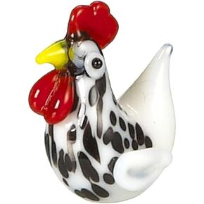 Ganz Mini Glass Animal- Hen (3/4 Inch Tall)
