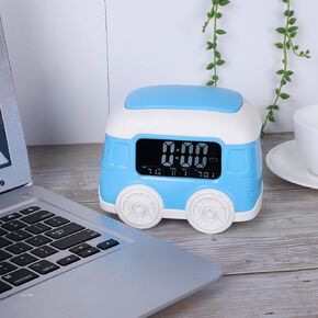 Pilipane OK to Wake Alarm Clock for Kids, Kids Alarm Clock, Digital Alarm Clock for Kids Bedroom, Cute Sleep Training Clock for Toddlers Girls Boys Teens Bedrooms