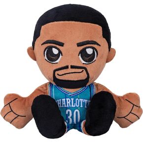 Bleacher Creatures Charlotte Hornets Dell Curry 8" NBA Kuricha Sitting Plush - Soft Chibi Inspired NBA Superstar
