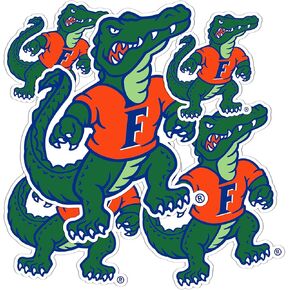 Desert Cactus University of Florida Stickers Gators Vinyl Decals Laptop Water Bottle Car Scrapbook T3 (Type 3-6)