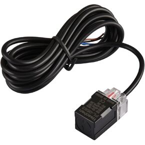 Square Inductive Proximity Sensor Switch, Non-Shield Type, PL-05N3, Detector Distance 5mm, 10-30VDC 200mA, NPN NO+NC, 4 Wire