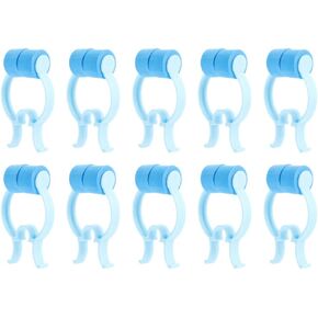 COHEALI 10Pcs Household Nose Clips Portable Nose Pinchers Nose Stoppers Fixing Nose Plug for Snoring Stop