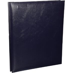 PIONEER Leatherette Post Bound Album 8.5"X11", Navy