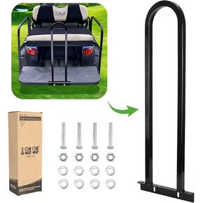 10L0L Universal Golf Cart Rear Seat Safety Grab Bar Fits for Club Car EZGO, Upgrade Heavy Duty Rear Seat Hand Rail Grab Bar to Keep Safety