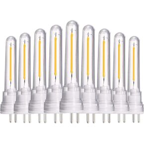 HISTAR 9 Pack S14 LED Replacement Bulb for Outdoor String Lights Dimmable Warm White 2700K