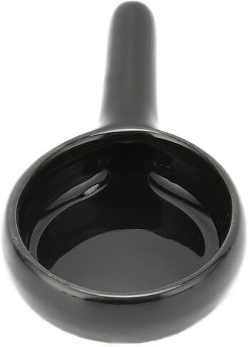Tealight Wax Warmer Candle Spoon, Little Spoon Shape Replacement Candle Holder for Essential Oil, Aromatherapy Diffuser,Fragrance Incense (Black) in Saudi Arabia