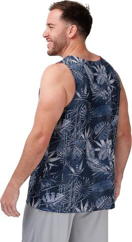 FOCO Men's Reversible Floral Change-up Sleeveless Tank Fashion Top in Saudi Arabia