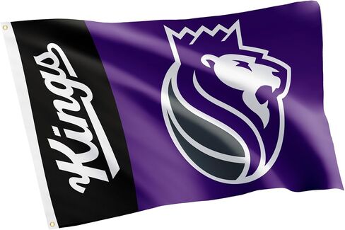 Desert Cactus Sacramento Kings Flag Team NBA National Basketball Association 100% Polyester Indoor Outdoor 3x5 feet Flags (Flag C) in Saudi Arabia