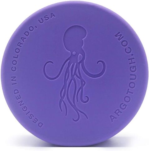 Protective Silicone Sleeve Boot fits Hydroflask and ThermoFlask 32oz 40oz Water Bottles. Anti-Slip Prevents Sounds, dings & dents. Safe pet Bowls. Camping or Hiking Trip. Designed in USA (Purple) in Kuwait