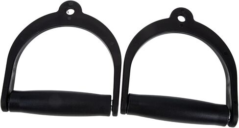 Toddmomy 2Pcs Sports Handle Resistance Gym Cable Attachment Handle Gym Ankle Strap for Cable Machine Ankle Cable attachments for Gym t bar Exercise Band Plastic Chain Belt Fitness Metal in Saudi Arabia