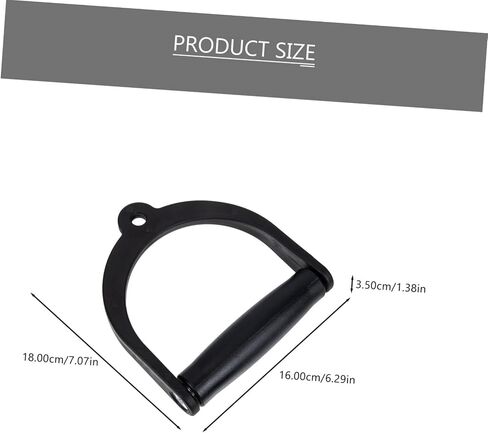 Toddmomy 2Pcs Sports Handle Resistance Gym Cable Attachment Handle Gym Ankle Strap for Cable Machine Ankle Cable attachments for Gym t bar Exercise Band Plastic Chain Belt Fitness Metal in Saudi Arabia
