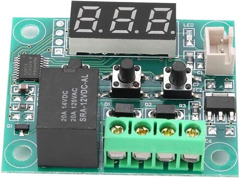 Digital Thermostat Module, XH-W1209 12V High Accuracy Digital Thermostat Module Temperature Control Board Temperature Controller Switch Sensor Module Thermostat in Kuwait