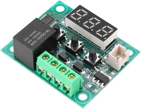 Digital Thermostat Module, XH-W1209 12V High Accuracy Digital Thermostat Module Temperature Control Board Temperature Controller Switch Sensor Module Thermostat in Kuwait