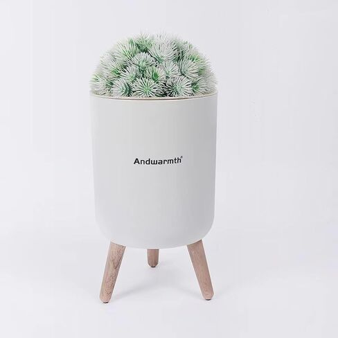 Bathroom Trash Can-Small Bathroom Garbage Can with Plant -Hidden Trash Can-Cute Trash Can-Decorative Trash Can-Dog Proof Trash Can-Cute Bathroom Trash Can in Saudi Arabia
