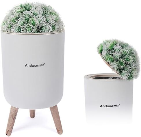 سلة مهملات الحمام - سلة قمامة الحمام الصغيرة مع النباتات - سلة المهملات المخفية - سلة المهملات اللطيفة - سلة المهملات المزخرفة - سلة المهملات المقاومة للكلاب - سلة مهملات الحمام اللطيفة in Kuwait