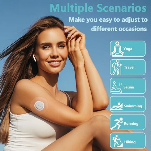 رقعة لاصقة Dexcom G7 مقاومة للماء 30 قطعة من أجل G7 رقعة تراكب خالية من اللاتكس الشفاف، التصاق قوي يدوم طويلاً أكثر من 10 أيام، مقاوم للعرق، مسامي، سهل الاستخدام، لا يسبب الحساسية وخالي من اللاتكس in Saudi Arabia