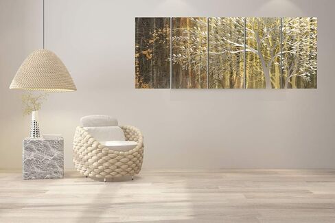 RICHSPACE ARTS Contemporary Metal Wall Art Blue and Silver Modern Sculpture Decor for Living Room 3d Flower Aluminum Artwork for Home and Office Farmhouse Style in Kuwait