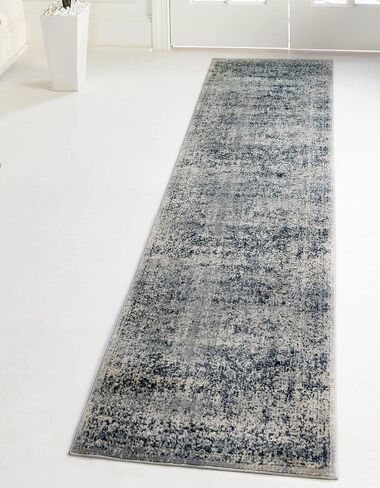 Unique Loom Chateau Collection Area Rug - Jefferson (2' x 3' 1" Rectangle, Blue Gray/Beige) in Saudi Arabia